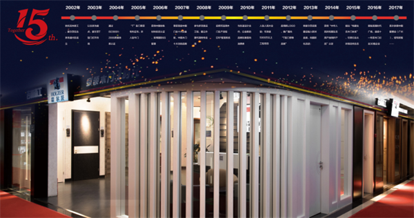 行走木门行业，霍尔茨木门15年初心不变