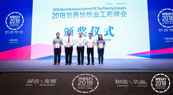 大自然家居荣获“民族品牌，中国力量”称号